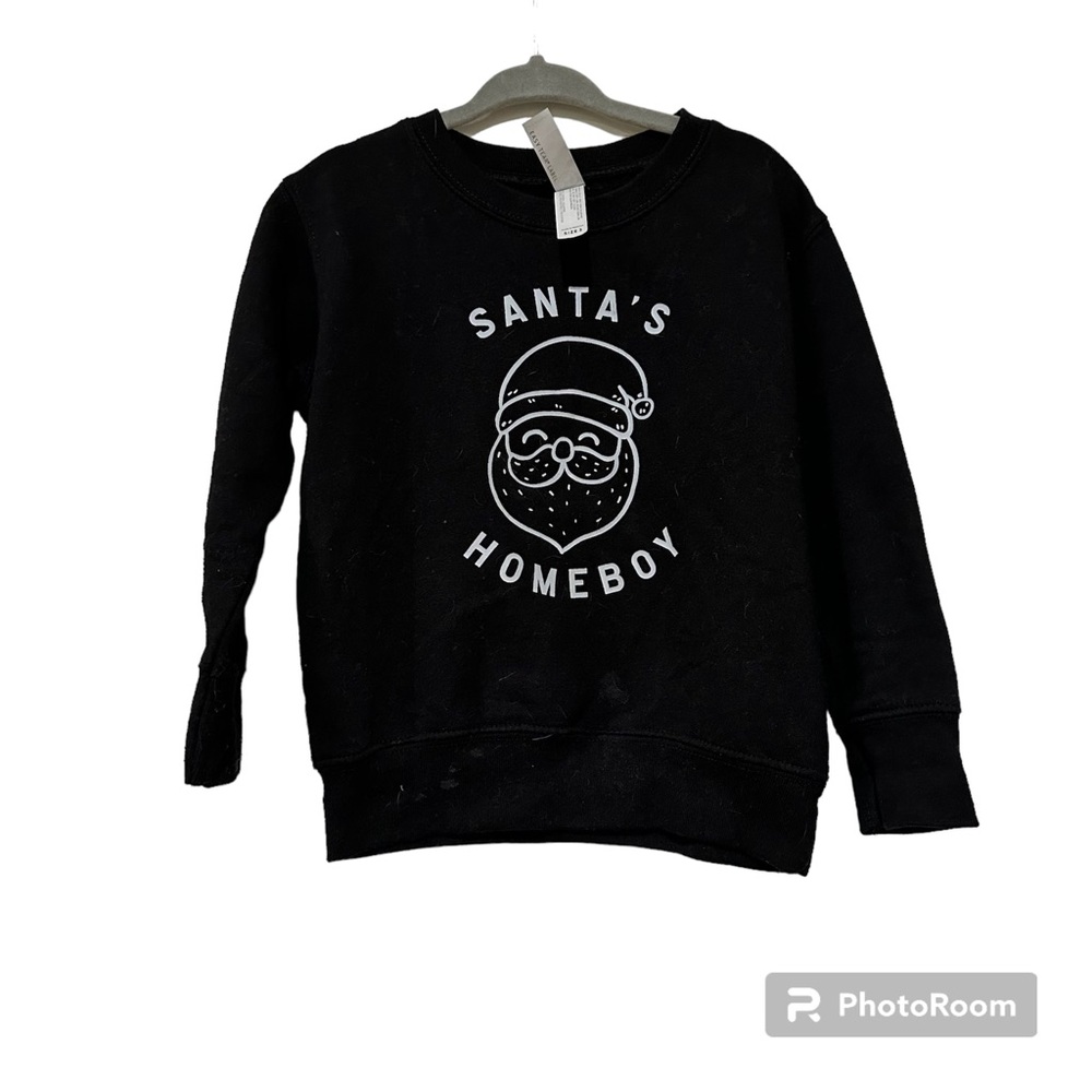Saved By Grace Santa's Homeboy Pullover 3T